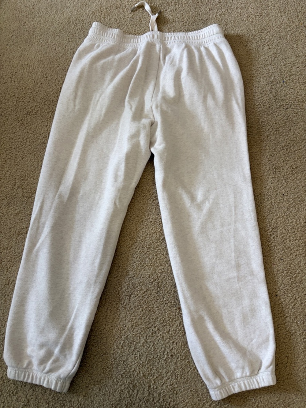 Aerie Light Cream Jogger Sweatpants - Picture 3 of 4